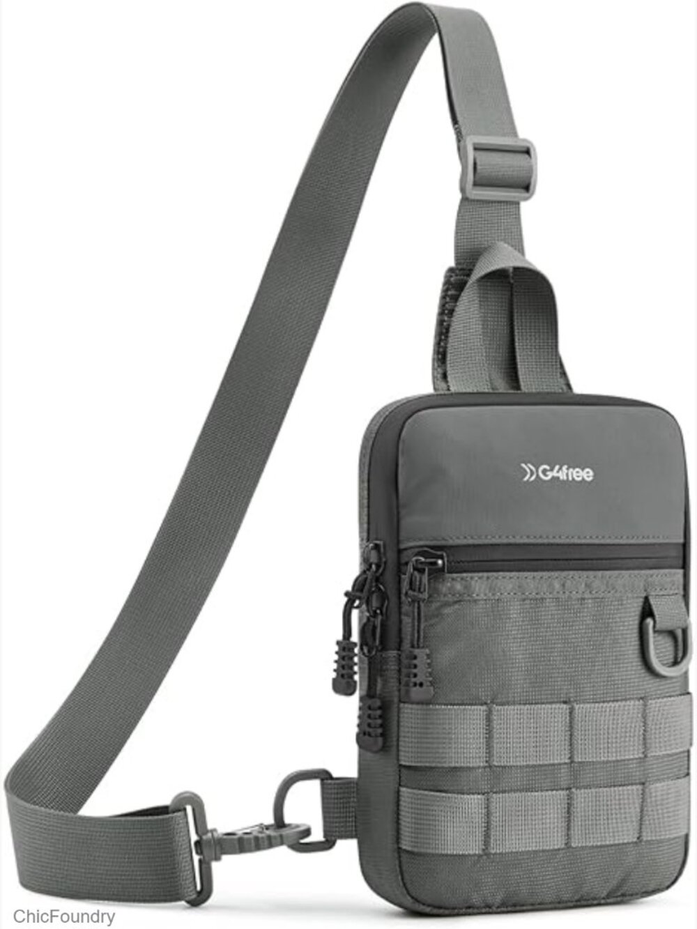 Mini Crossbody Sling Bag - Waterproof Tactical Chest Pack EDC Shoulder Bag
